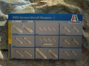 Italeri 26101  WWII German Aircraft Weapons Part I